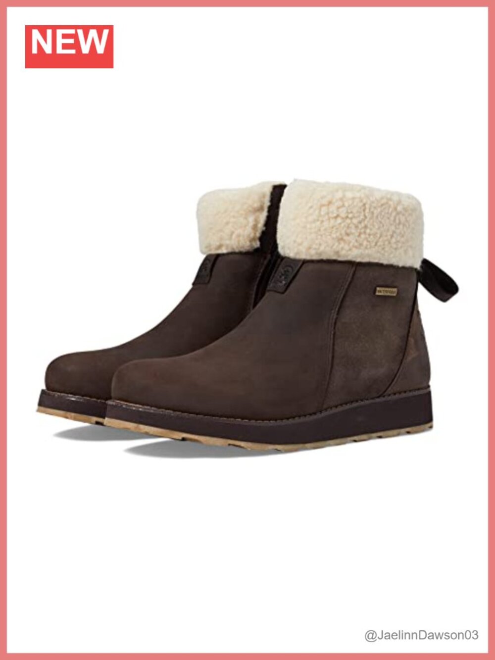 Waterproof Suede Leather Ankle Bootie with Zip